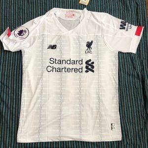 New Men Salah Liverpool Away Soccer Jersey 2019/20